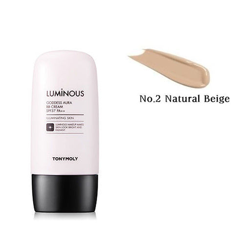 TONYMOLY ++LUMINOUS GODDESS AURA BB CREAM SPF37 PA بي بي كريم مع أضاءة
