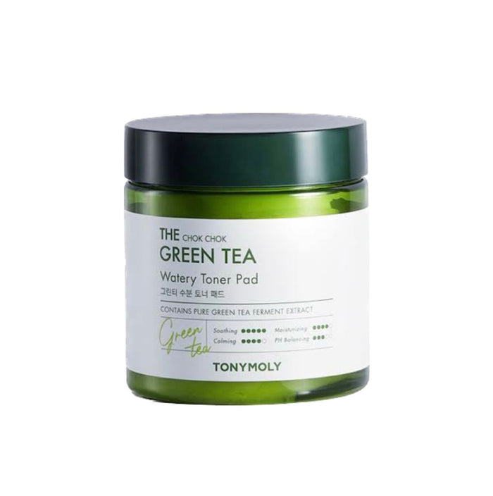 TONYMOLY The Chok Chok Green Tea Watery Toner Pad شرائح الشاي الاخضر