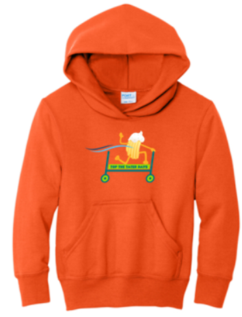 TOP THE TATER DAYS YOUTH FLEECE HOODED SWEATSHIRT (3 COLORS AVAILABLE)