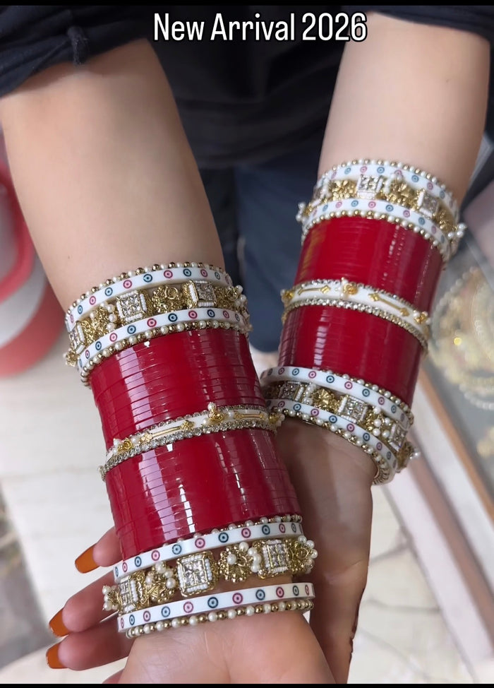 Traditional Punjabi Bridal Chura BDH013