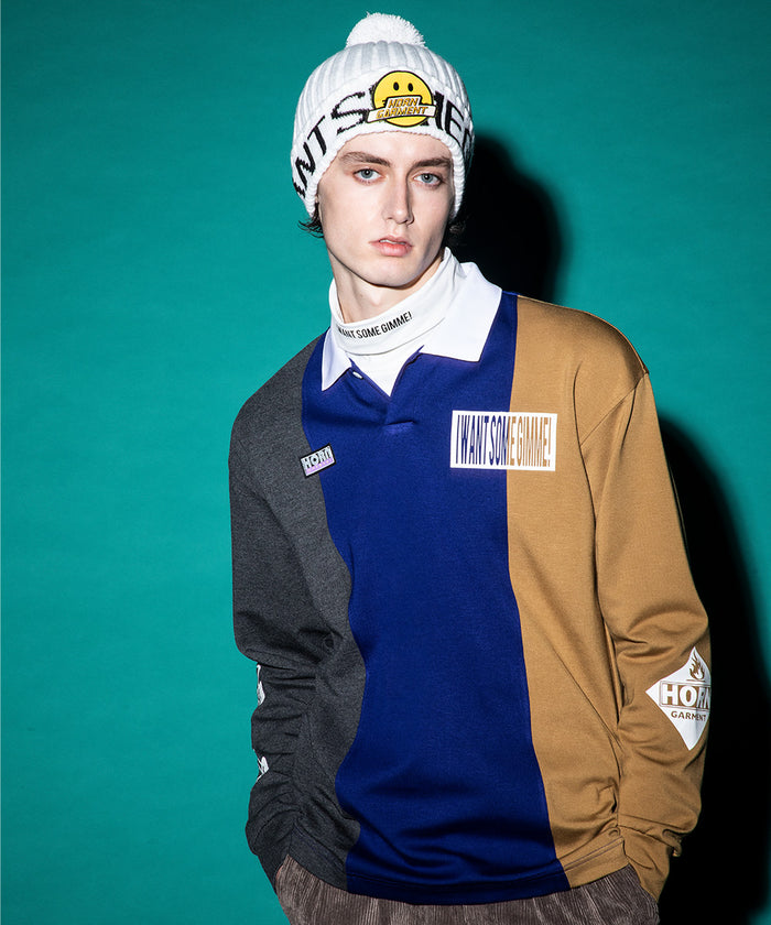 Triplane Long Sleeve Polo | MEN