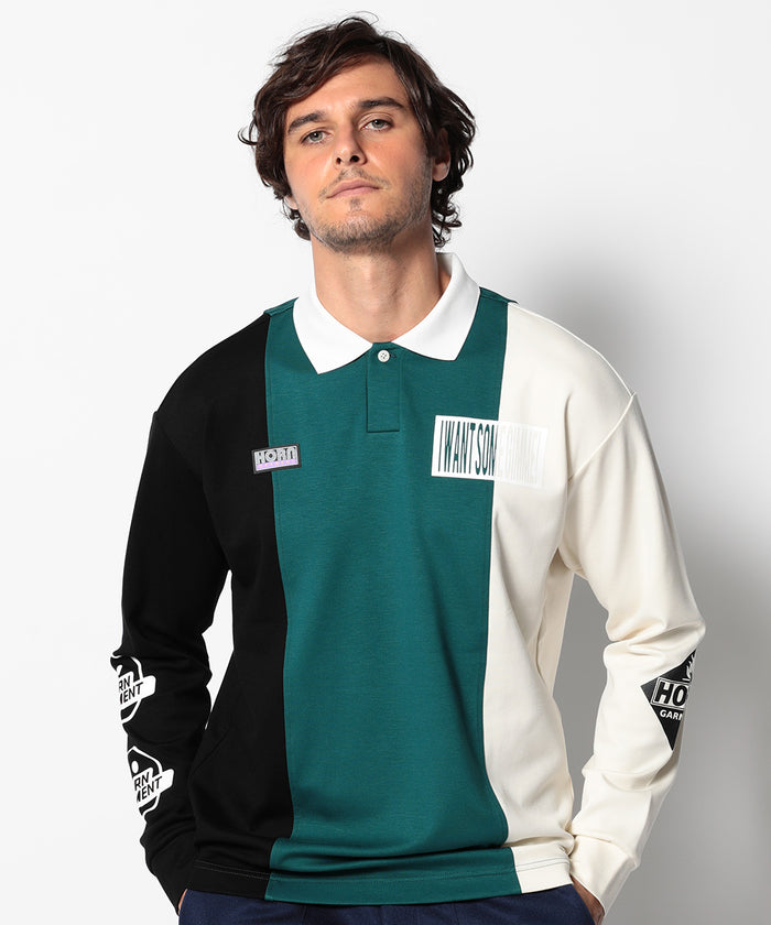 Triplane Long Sleeve Polo | MEN