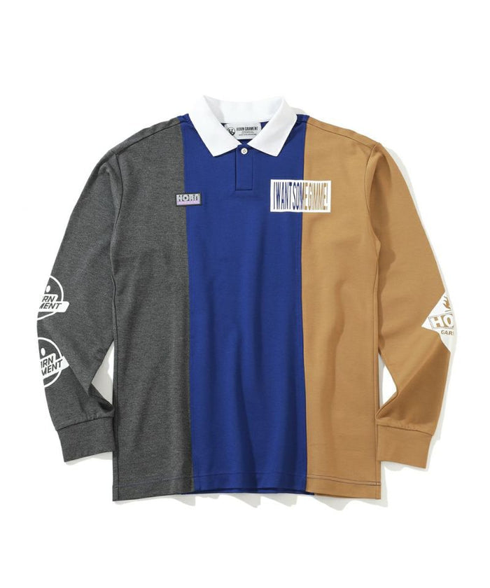 Triplane Long Sleeve Polo | MEN