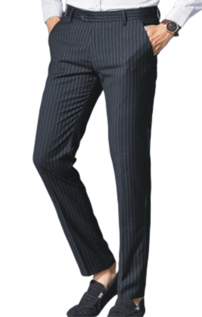Trouser Pant Men's Formal Non Pleated Stripe Trouser PRICE RS 325 PER PIECE MOQ 2