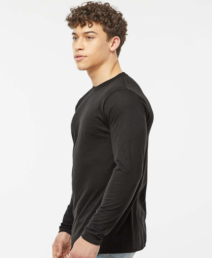 no-logo Tultex Unisex Poly-Rich Long Sleeve T-Shirt-T-Shirts - Long Sleeve-Tultex-Thread Logic