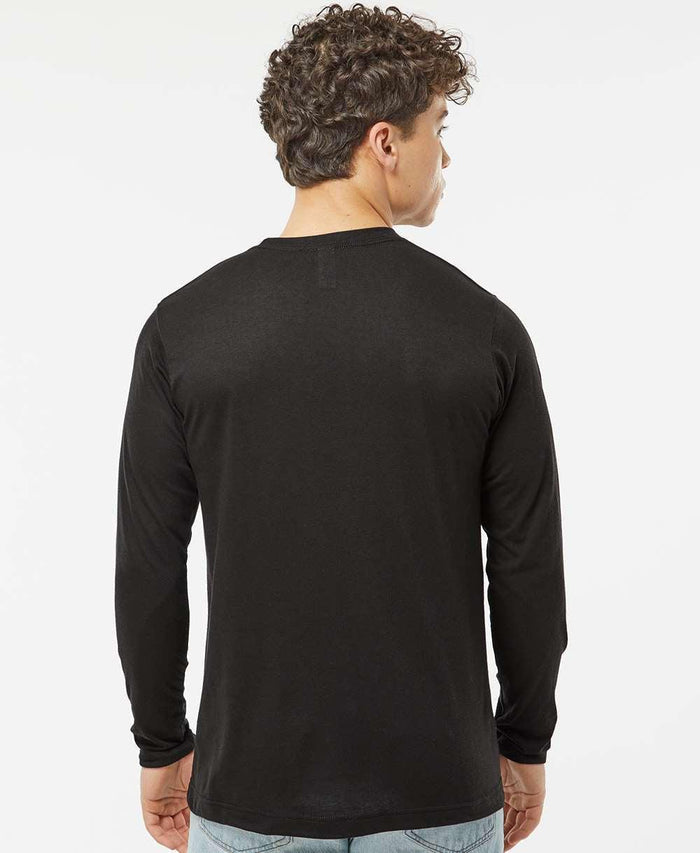 no-logo Tultex Unisex Poly-Rich Long Sleeve T-Shirt-T-Shirts - Long Sleeve-Tultex-Thread Logic