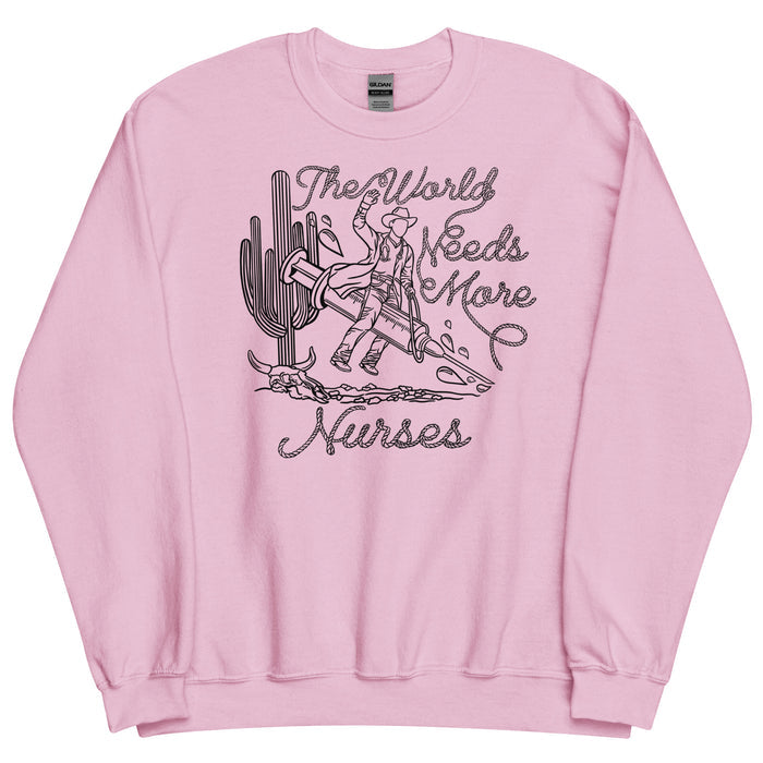 TWNM- Nurses Unisex Crewneck Light Colors