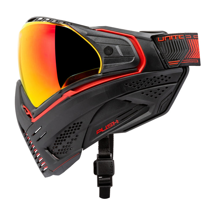 Unite Goggle Mk II - Legion (Black/Red) - Red Lens