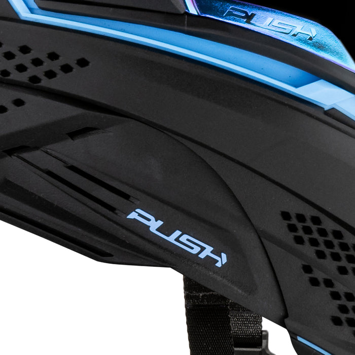 Unite Goggle Mk II - Vortex (Black/Blue) - Blue Lens