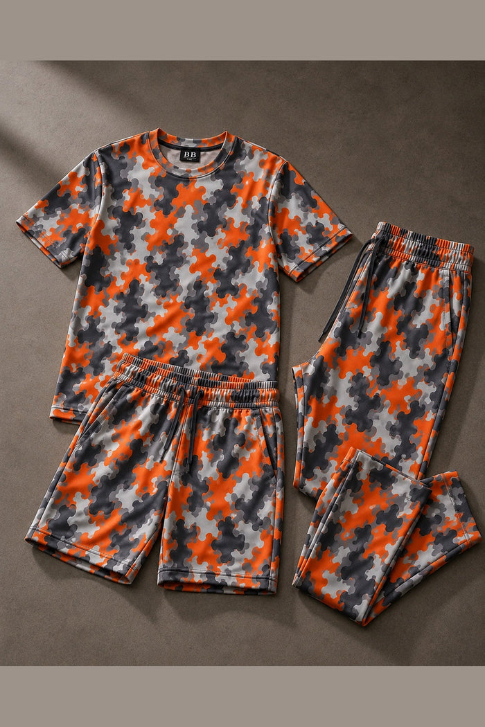 Urban Blaze Camouflage Co-ords Set (Dri-fit material)