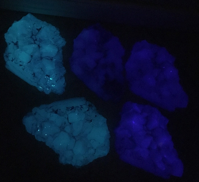 URETHANE GLOW IN THE DARK CRYSTAL- LARGE ( PURPLE)
