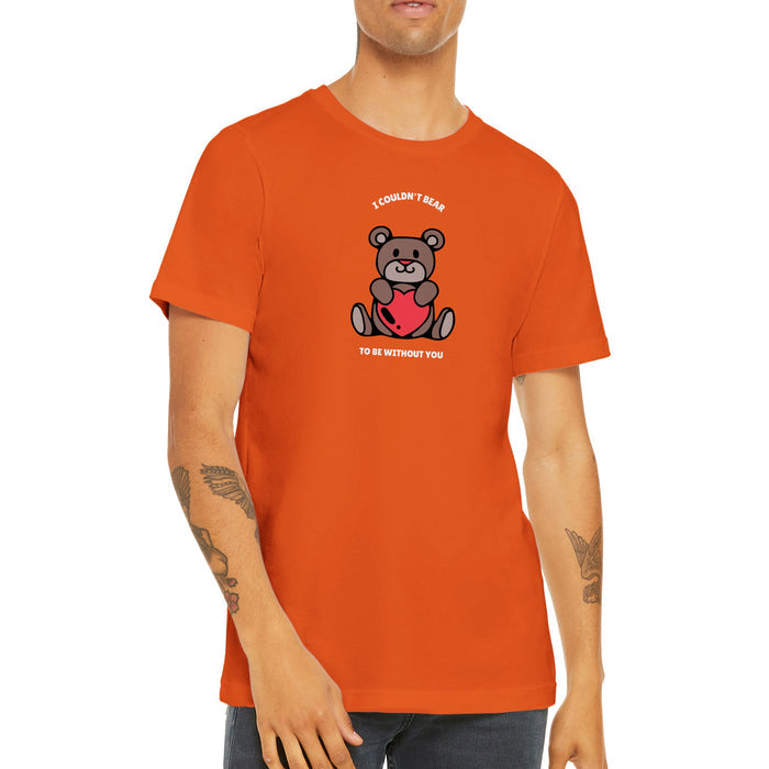 Valentine's Bear Premium Unisex Crewneck T-shirt