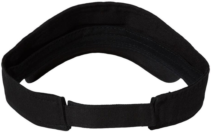 no-logo Valucap Bio-Washed Visor-Headwear-Valucap-Thread Logic