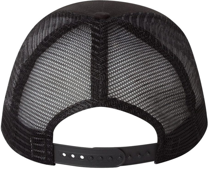 no-logo Valucap Five-Panel Mesh-Back Trucker Cap-Headwear-Valucap-Thread Logic