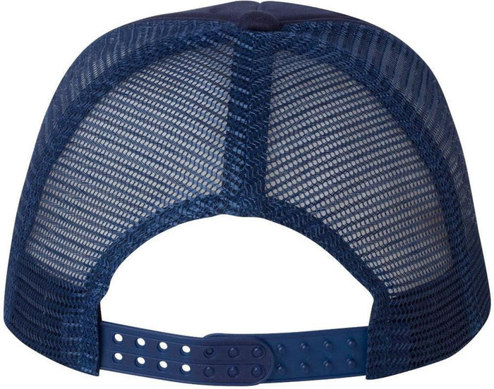 no-logo Valucap Foam Mesh-Back Trucker Cap-Headwear-Valucap-Thread Logic