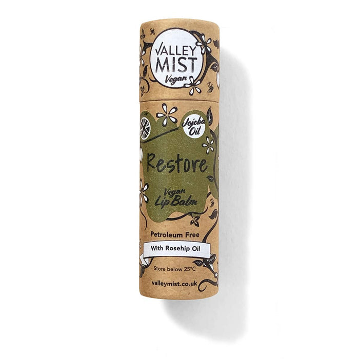 Vegan restorative lip balm – Valley Mist