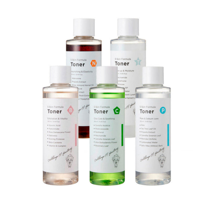 VILLAGE 11 FACTORY 5 Skin Formula Toner - 5 Types تونر للبشرة
