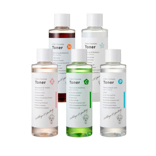 VILLAGE 11 FACTORY 5 Skin Formula Toner - 5 Types تونر للبشرة