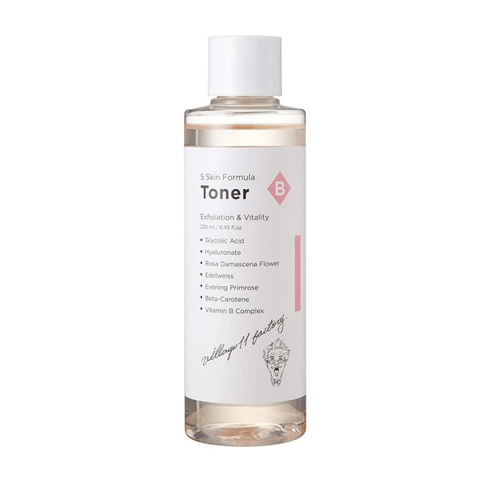 VILLAGE 11 FACTORY 5 Skin Formula Toner - 5 Types تونر للبشرة