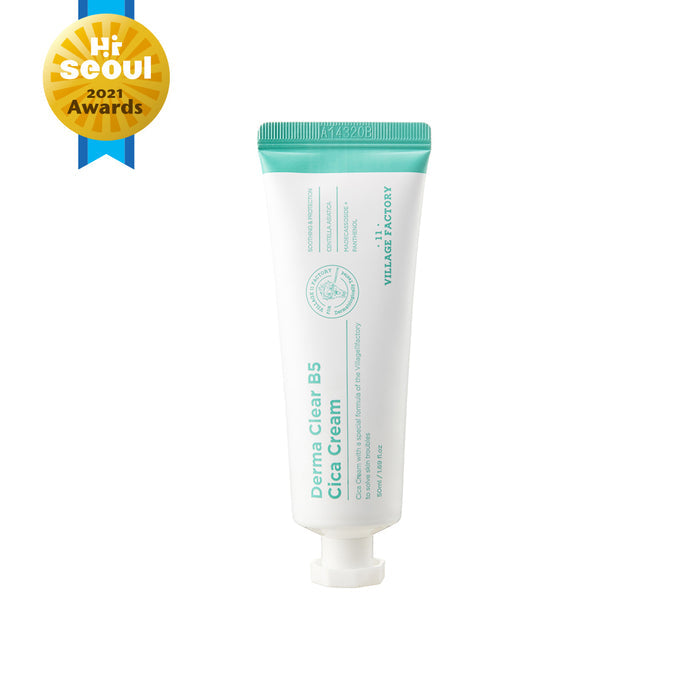 VILLAGE 11 FACTORY Derma Clear B5 Cica Cream كريم السيكا للبشرة