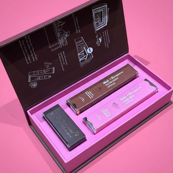 Vilvah x Annapoorna Lip Balm Gift Box with Coffee Beans