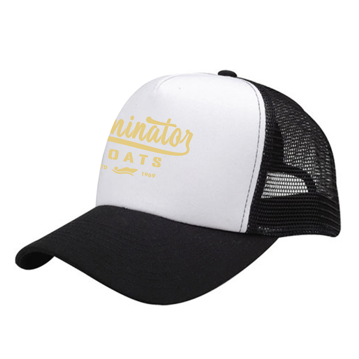 Vintage Badge Women's Hat - Black/White/Yellow
