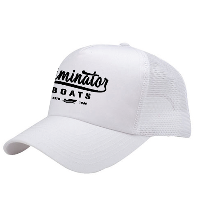 Vintage Badge Women's Hat - White/Black