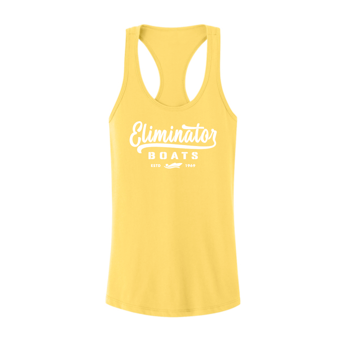 Vintage Badge Women's Tank - Yellow
