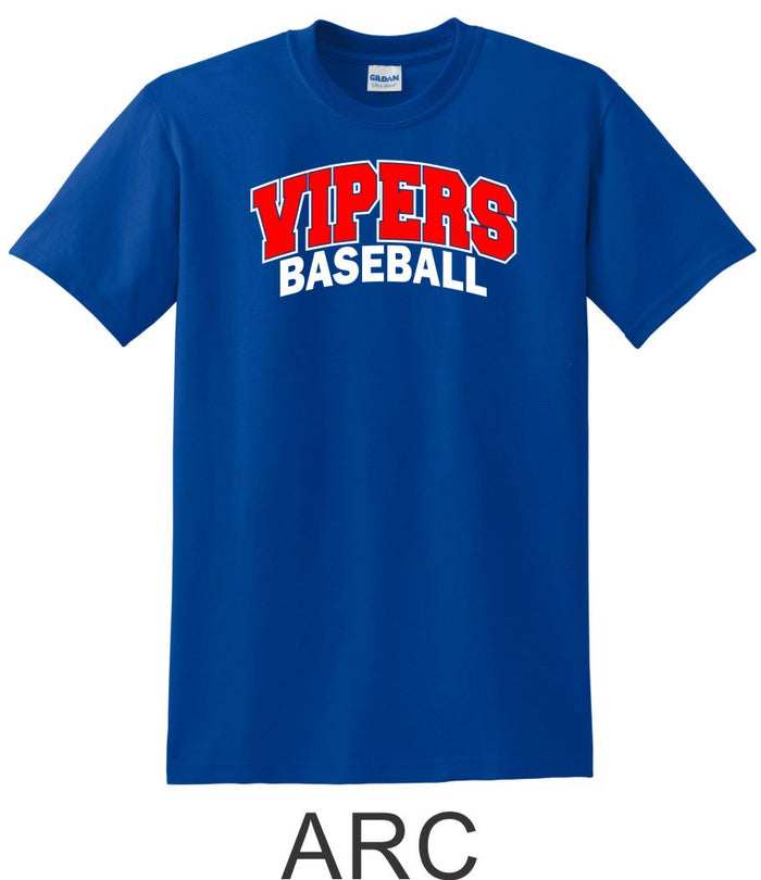 Vipers Basic Tee- 3 designs