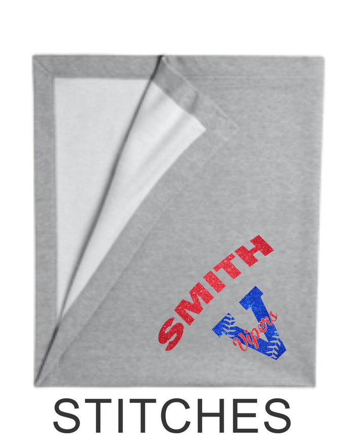 Vipers Blanket-2 designs- Matte or Glitter
