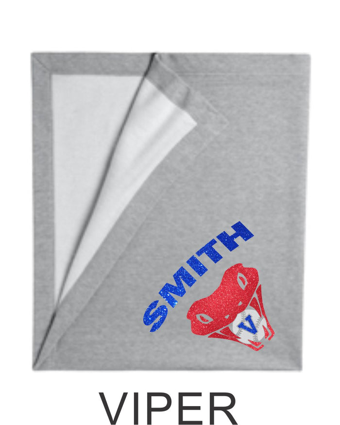 Vipers Blanket-2 designs- Matte or Glitter