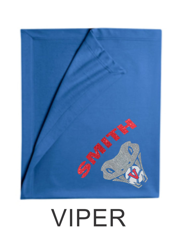 Vipers Blanket-2 designs- Matte or Glitter