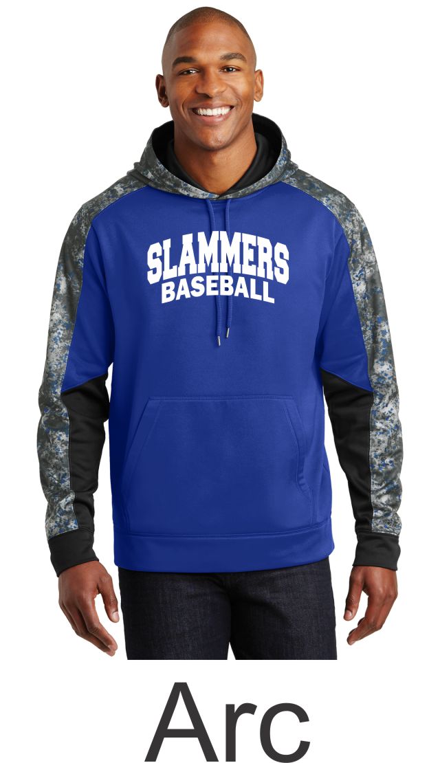 Vipers Colorblock Hooded Wicking Sweatshirt- in 2 designs