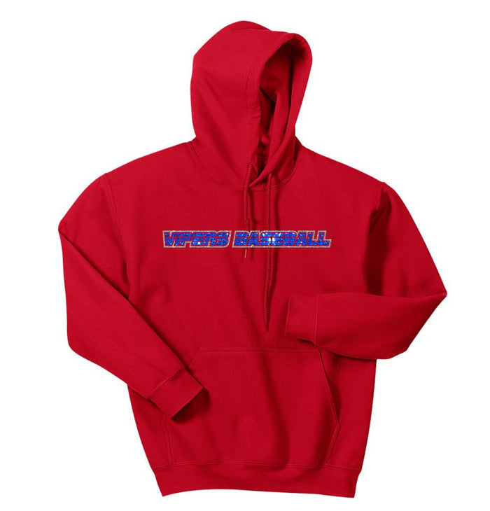 Vipers Hooded Sweatshirt New Design- Matte and Glitter