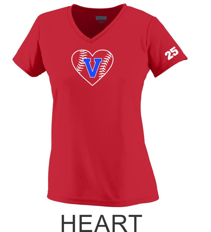 Vipers Ladies Wicking T-Shirt- 3 Designs