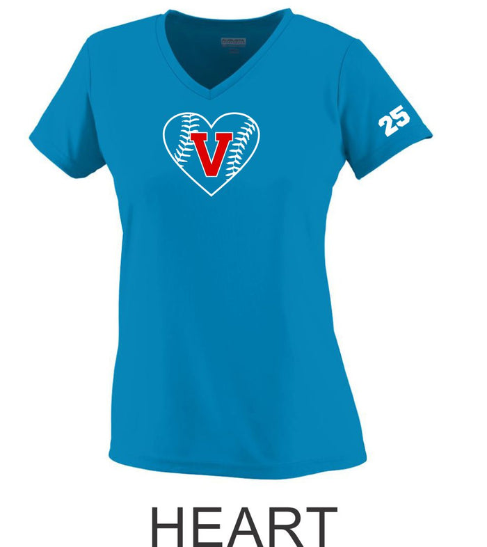 Vipers Ladies Wicking T-Shirt- 3 Designs
