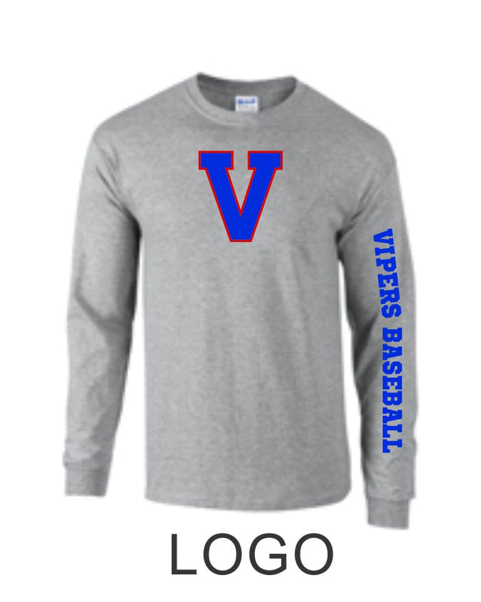 Vipers Long Sleeve Tee- 4 designs