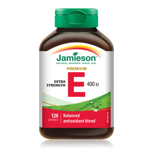 31000373 Jamieson Vitamin E Premium 400 IU, 120 ct 4234_EPremium_400IU_250cc_BTL_EN (2040)
