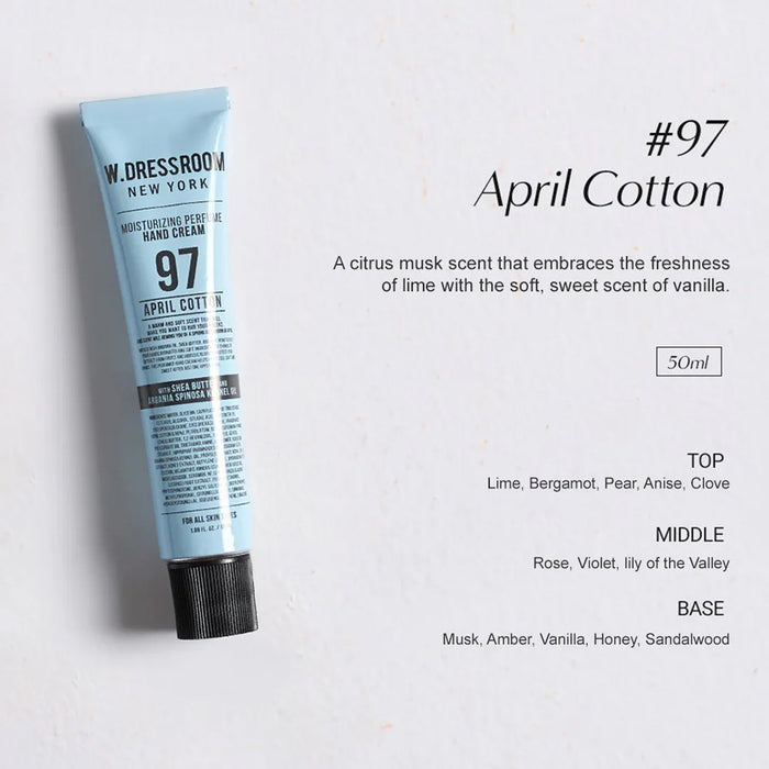 W.Dressroom Moisturizing Perfume Hand Cream 50ml