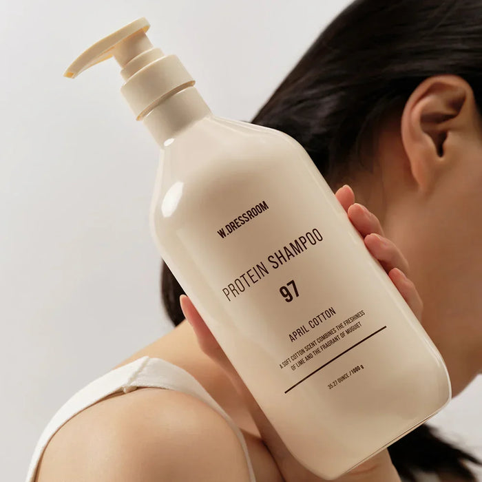 [W.DRESSROOM] Protein Shampoo 97 April Cotton 1000g - Ballagrio