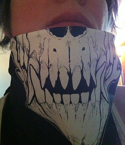 WEREWOLF SKULL BANDANNA- ORDER VIA LINK