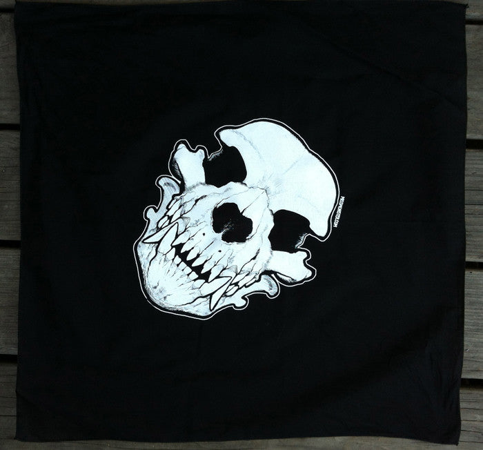 WEREWOLF SKULL BANDANNA- ORDER VIA LINK