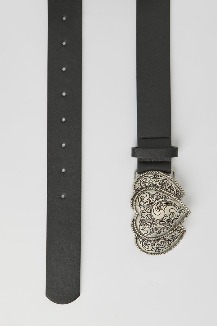 Western Heart Buckle Belt