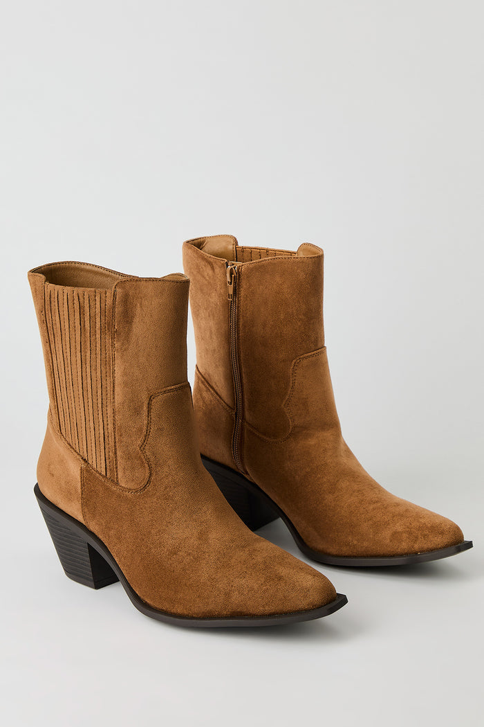 Western Heeled Boot