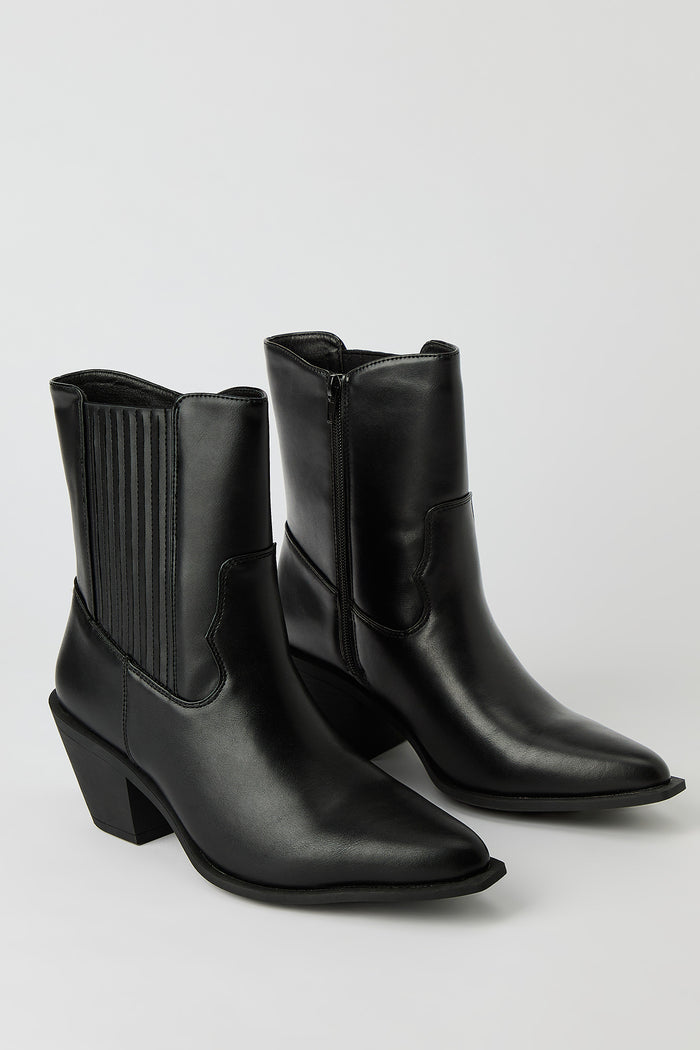 Western Heeled Boot