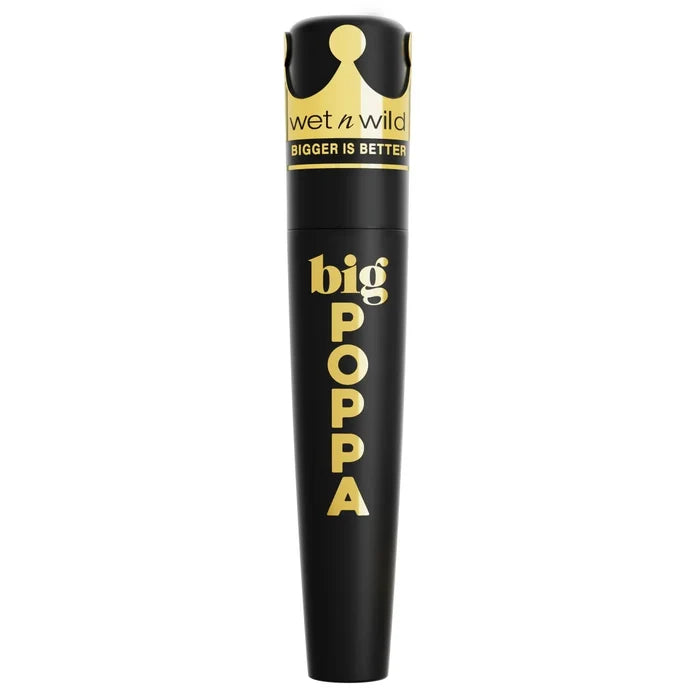 Wet n Wild Big Poppa Mascara Blackest Black 10ml (Expiry: 01/03/2027)