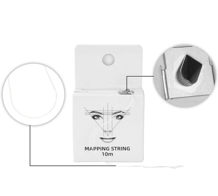 White Eyebrow Mapping String Eyebrow and Lips Auxiliary Line Brow Extensions | Other Tattoos & Body Art | Permanent Makeup - SD Cosmetics Care