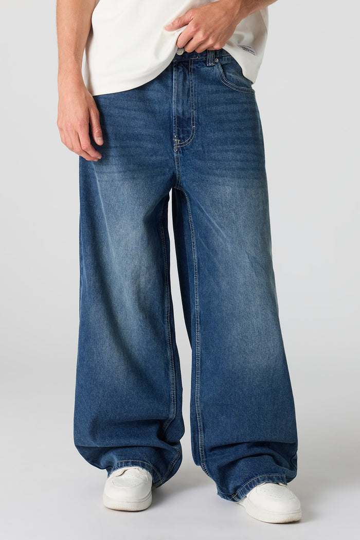 Wide Leg Dark Jean