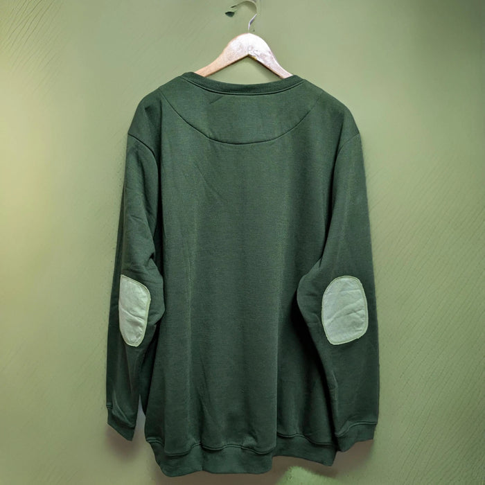 Winter Green Patch Sweatshirt