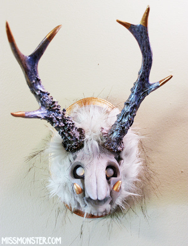 WINTER WANDERER- OOAK WALL SCULPTURE